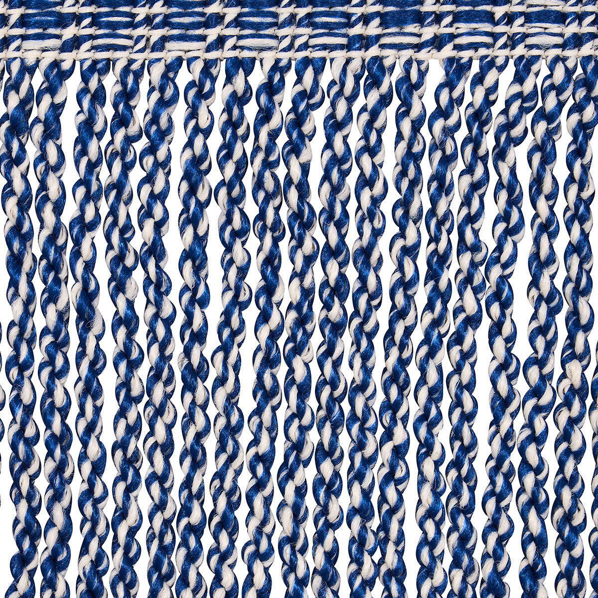 OUTDOOR-BOULLION-FRINGE-TRIM-NAVY-SCHUMACHER-82830 - Schumacher Recortar