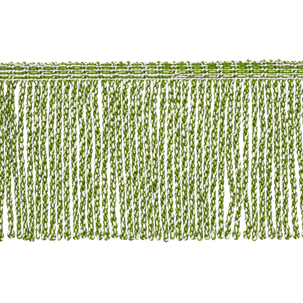 OUTDOOR-BOULLION-FRINGE-TRIM-GREEN-SCHUMACHER-82831 - Schumacher Recortar