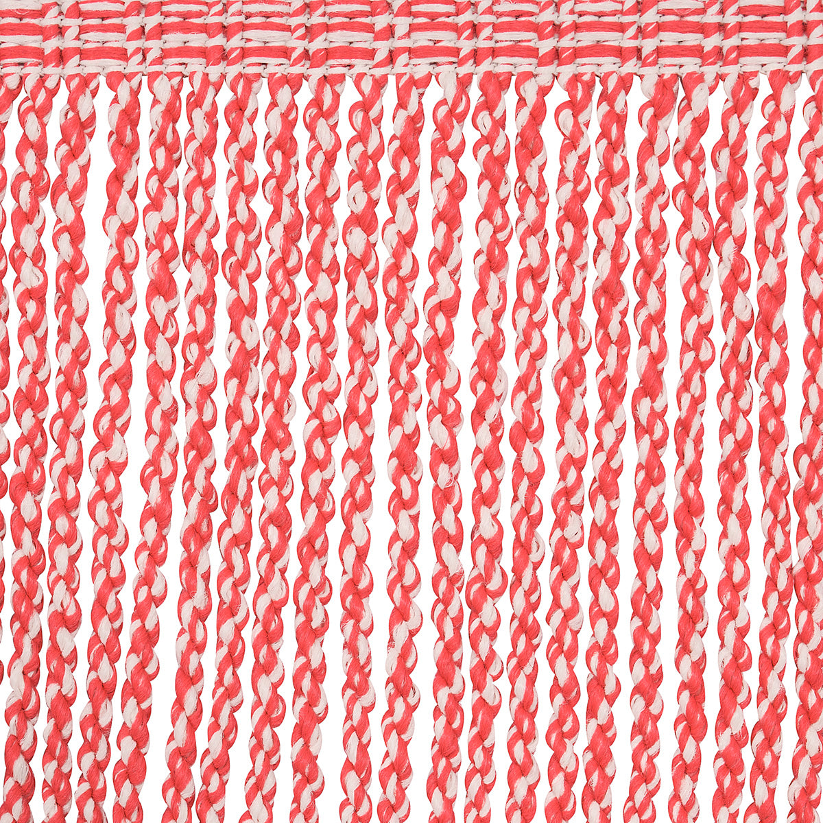 OUTDOOR-BOULLION-FRINGE-TRIM-CORAL-SCHUMACHER-82832 - Schumacher Recortar