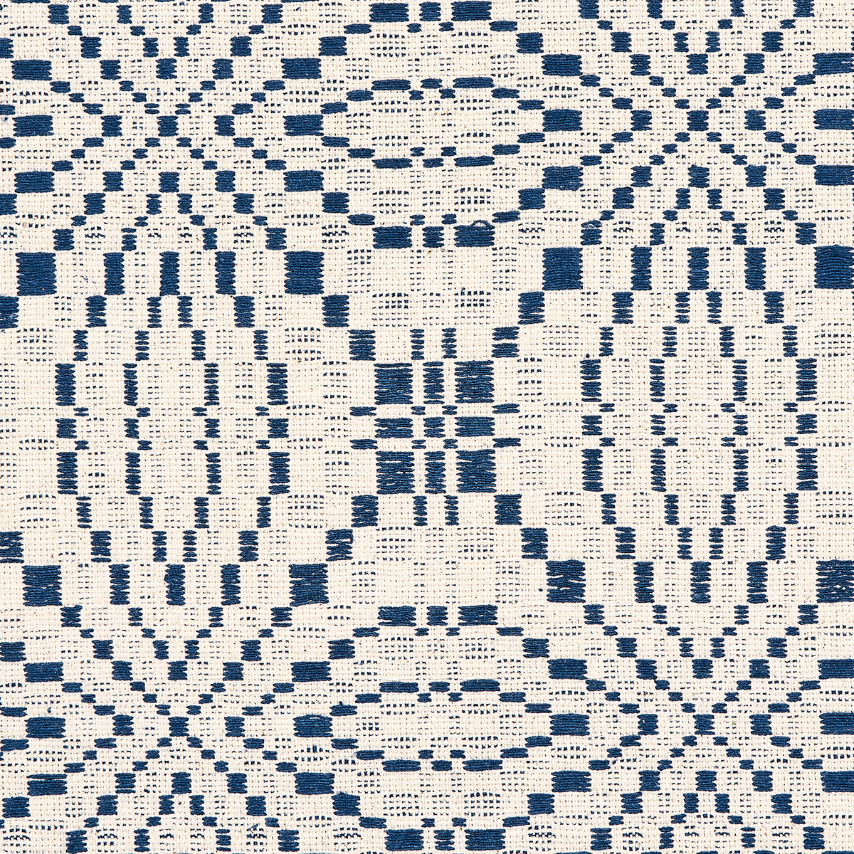 FRANCESTOWN-COVERLET-NAVY-SCHUMACHER-82911 - Schumacher Fabric