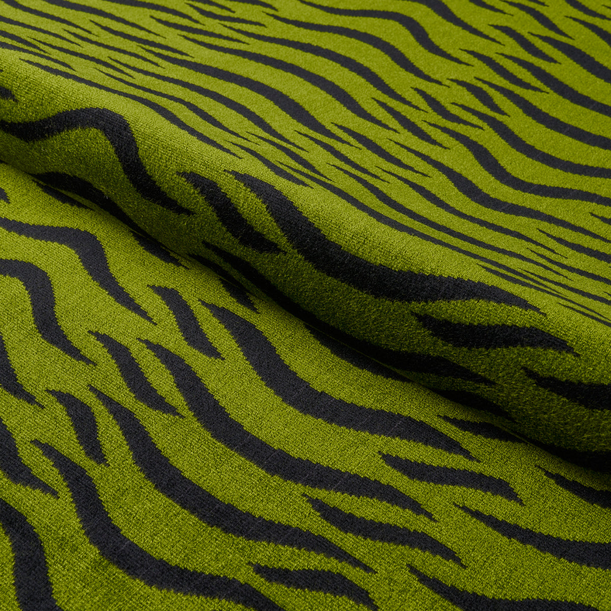 SABI-TIGER-VELVET-JUNGLE-SCHUMACHER-82952 - Schumacher Fabric