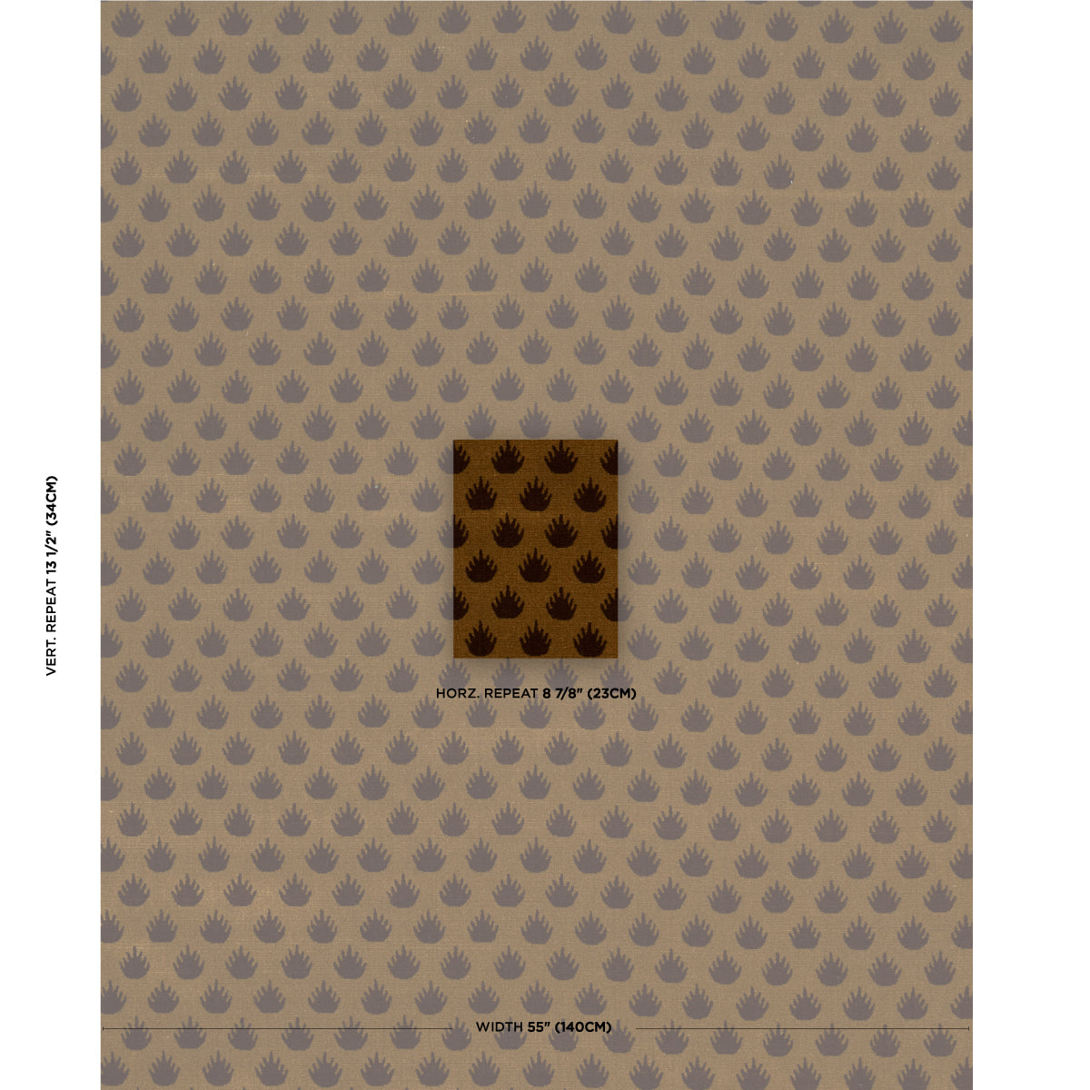CORONATION-VELVET-BRONZE-SCHUMACHER-82980 - Schumacher Fabric