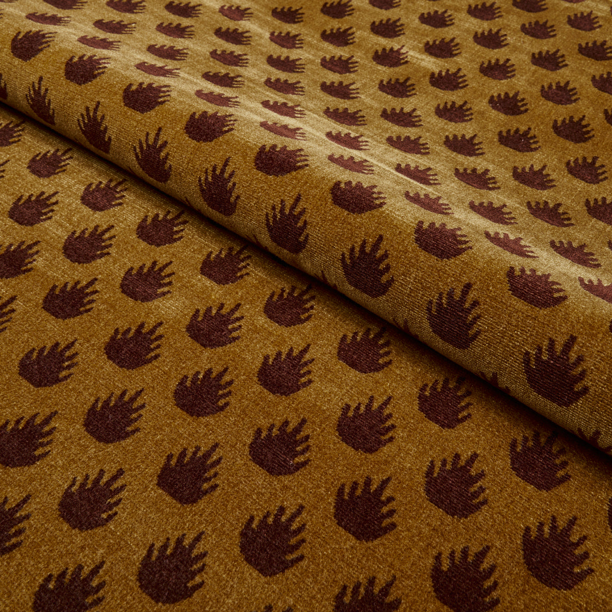 CORONATION-VELVET-BRONZE-SCHUMACHER-82980 - Schumacher Fabric