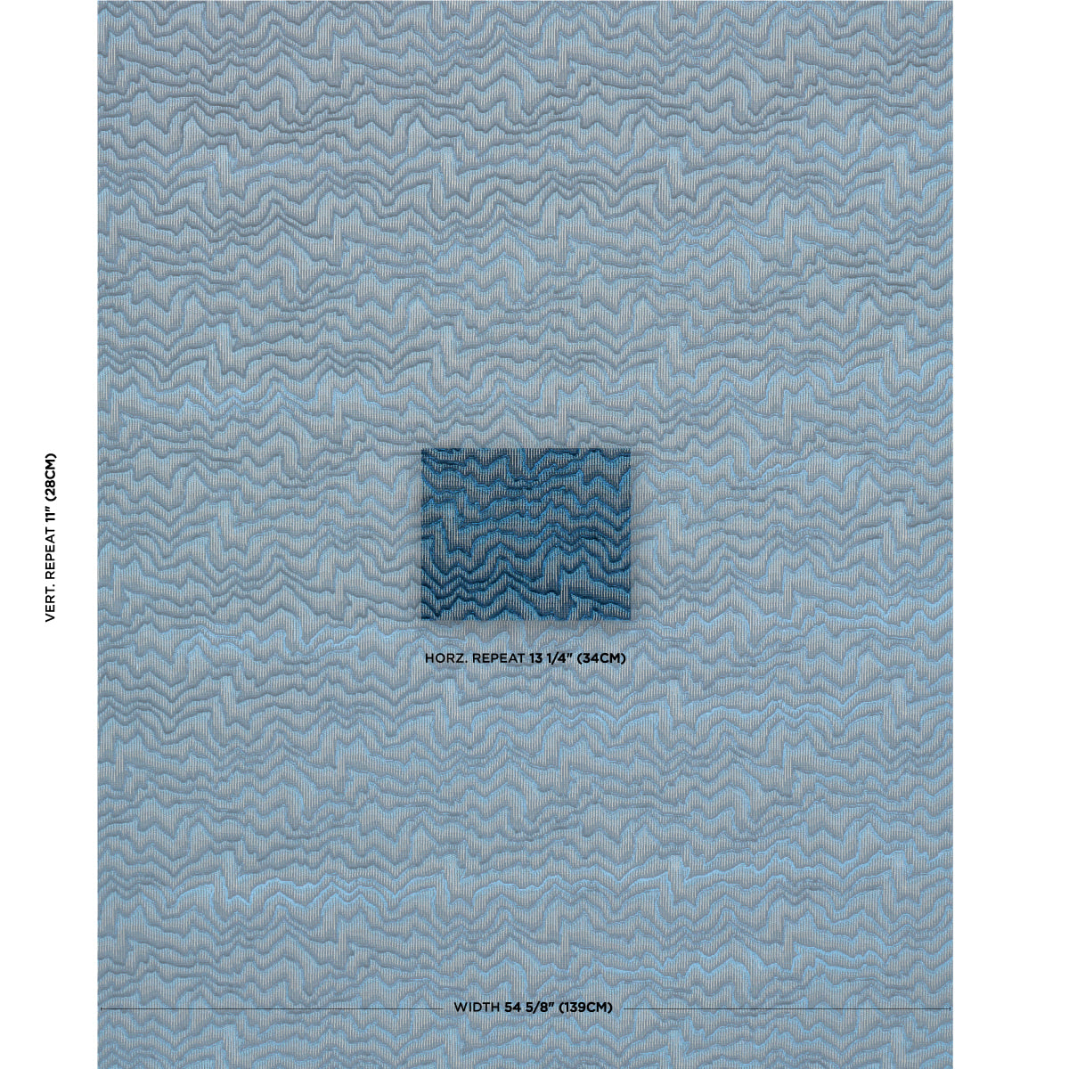 ZAMBEZI-VELVET-SLATE-BLUE-SCHUMACHER-83022 - Schumacher Fabric