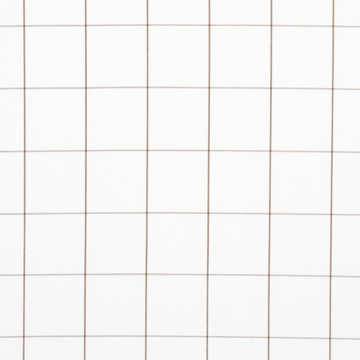 WOODMAN-CHECK-BERBER-BROWN-SCHUMACHER-83030 - Schumacher Fabric