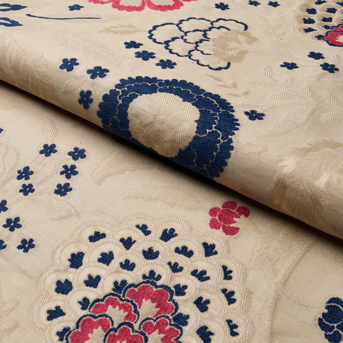 ALESSIA-FLORAL-PARCHMENT-SCHUMACHER-83130 - Schumacher Tela