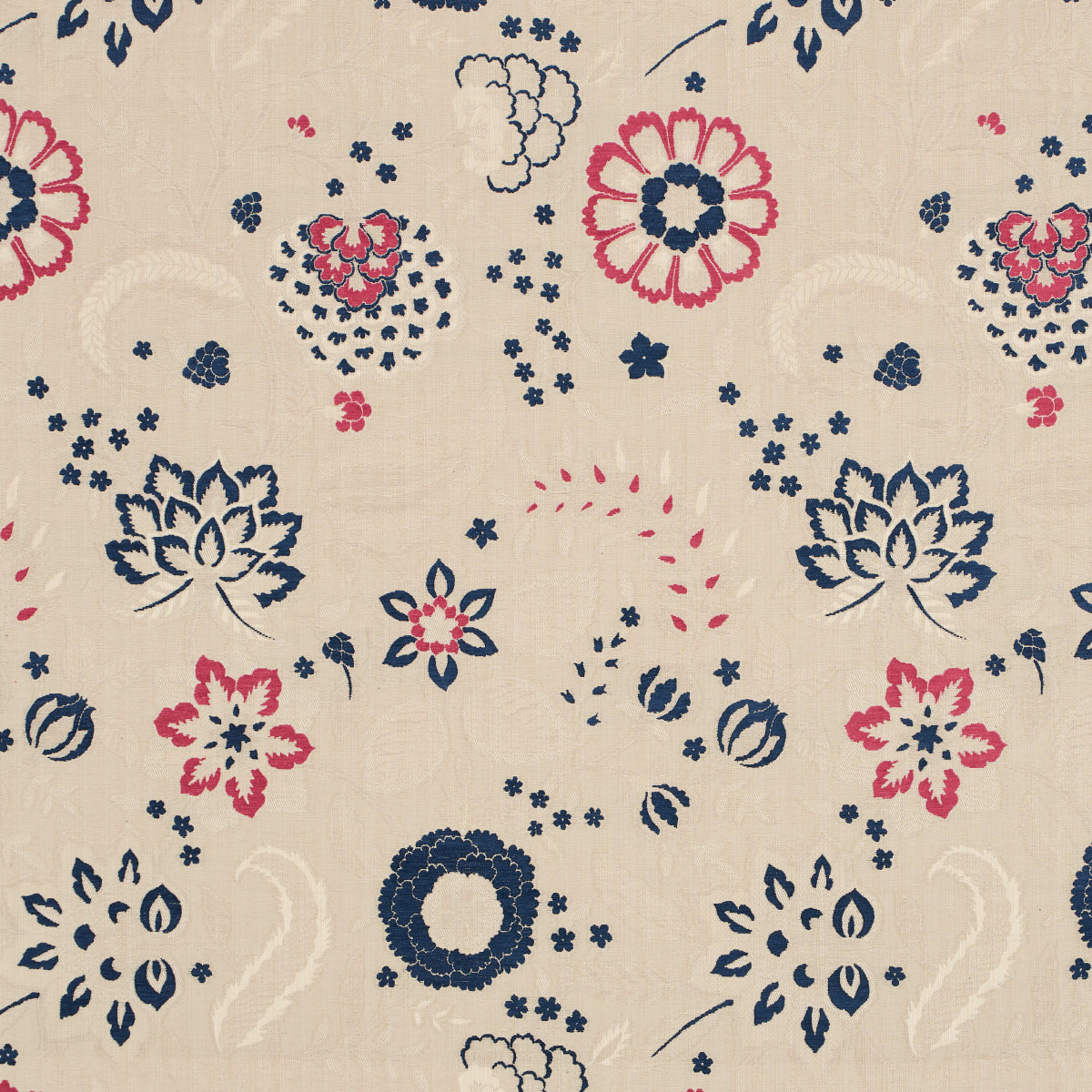 ALESSIA-FLORAL-PARCHMENT-SCHUMACHER-83130 - Schumacher Tela