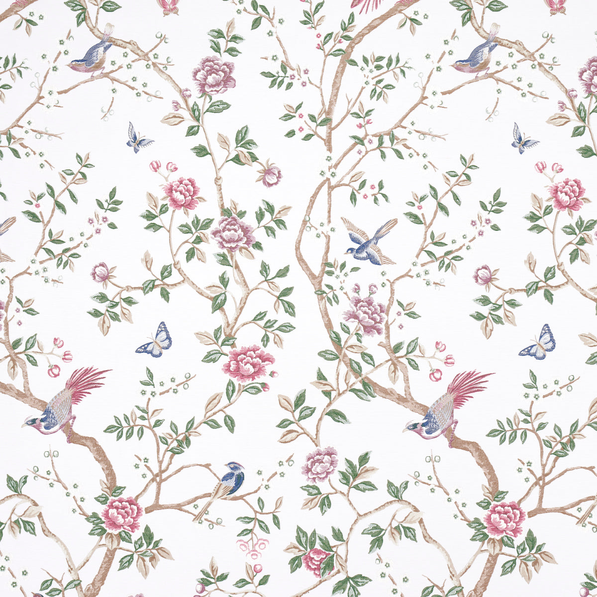 GEORGIA-VINE-IVORY-SCHUMACHER-83150 - Schumacher Tela