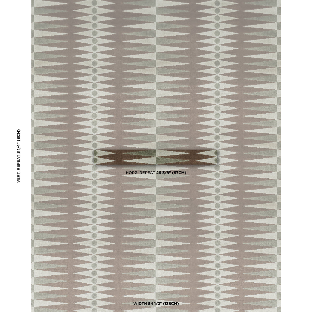 BACKGAMMON-CUT-VELVET-VERDURE-SCHUMACHER-83204 - Schumacher Fabric