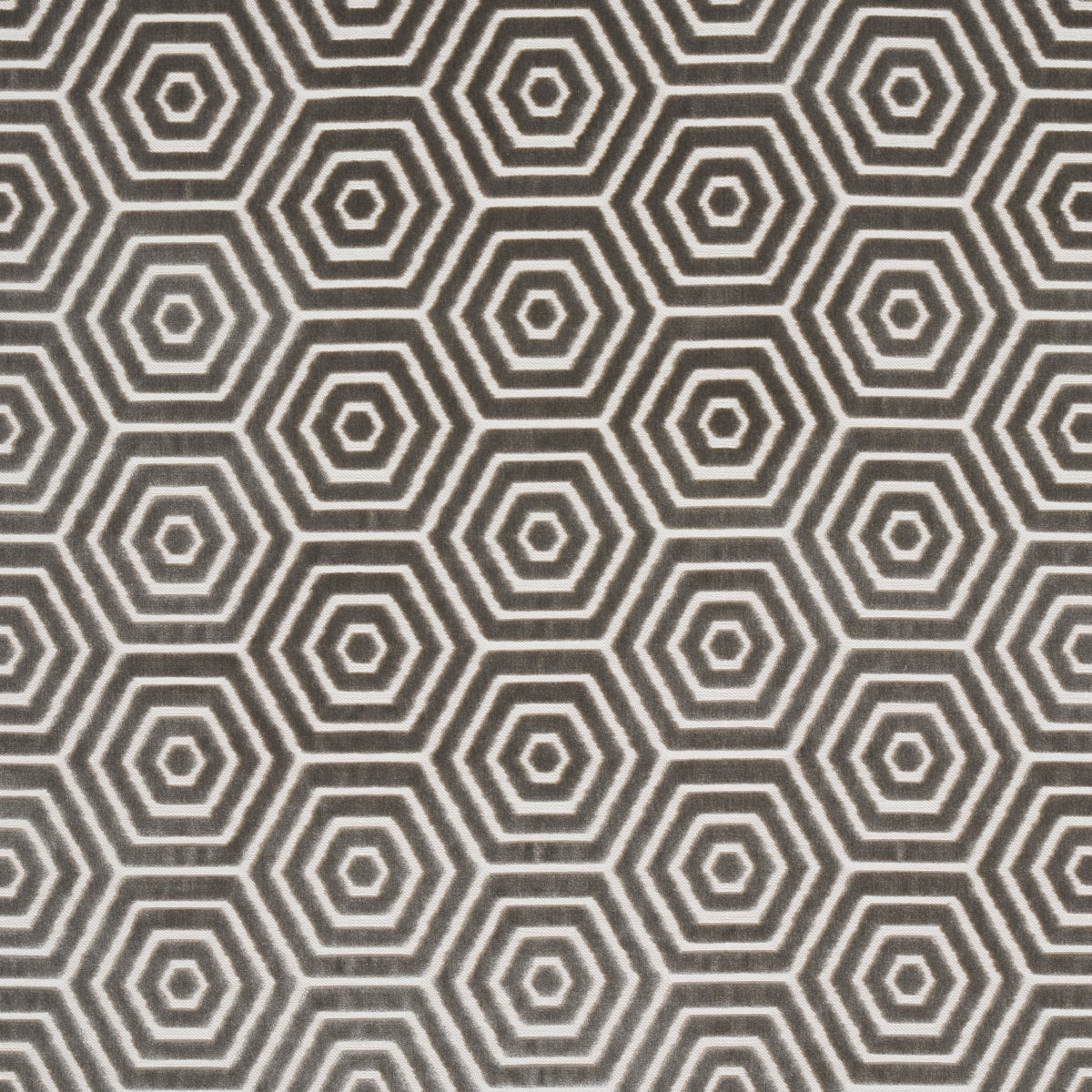 BEES-KNEES-CUT-VELVET-GREY-SCHUMACHER-83212 - Schumacher Fabric