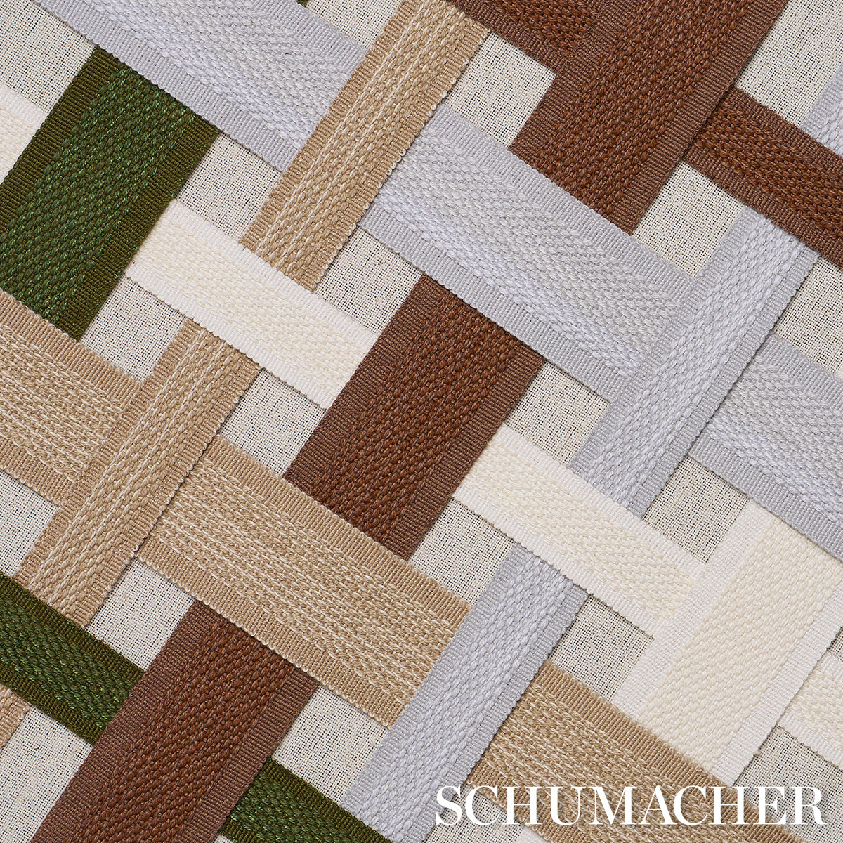 CARDIFF-TAPE-MEDIUM-BROWN-SCHUMACHER-83392 - Schumacher Recortar