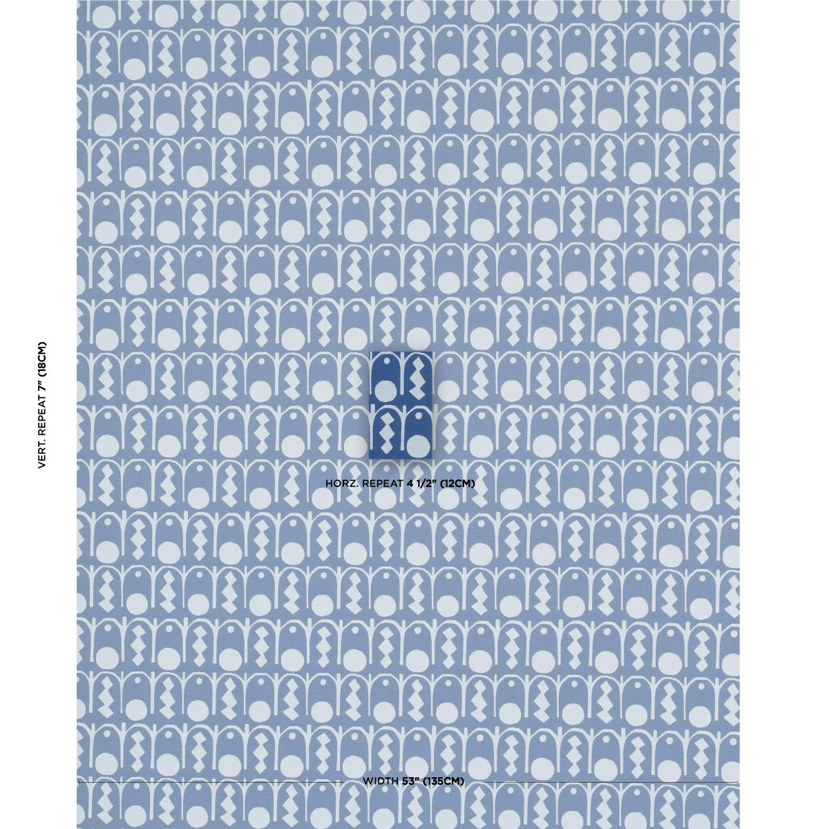 DOWNTOWN-BLUES-SCHUMACHER-83411 - Schumacher Fabric