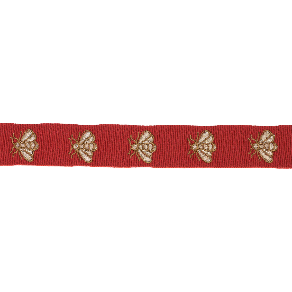 HUBERTS-BEES-TAPE-ROUGE-GOLD-SCHUMACHER-83530 - Schumacher Trim