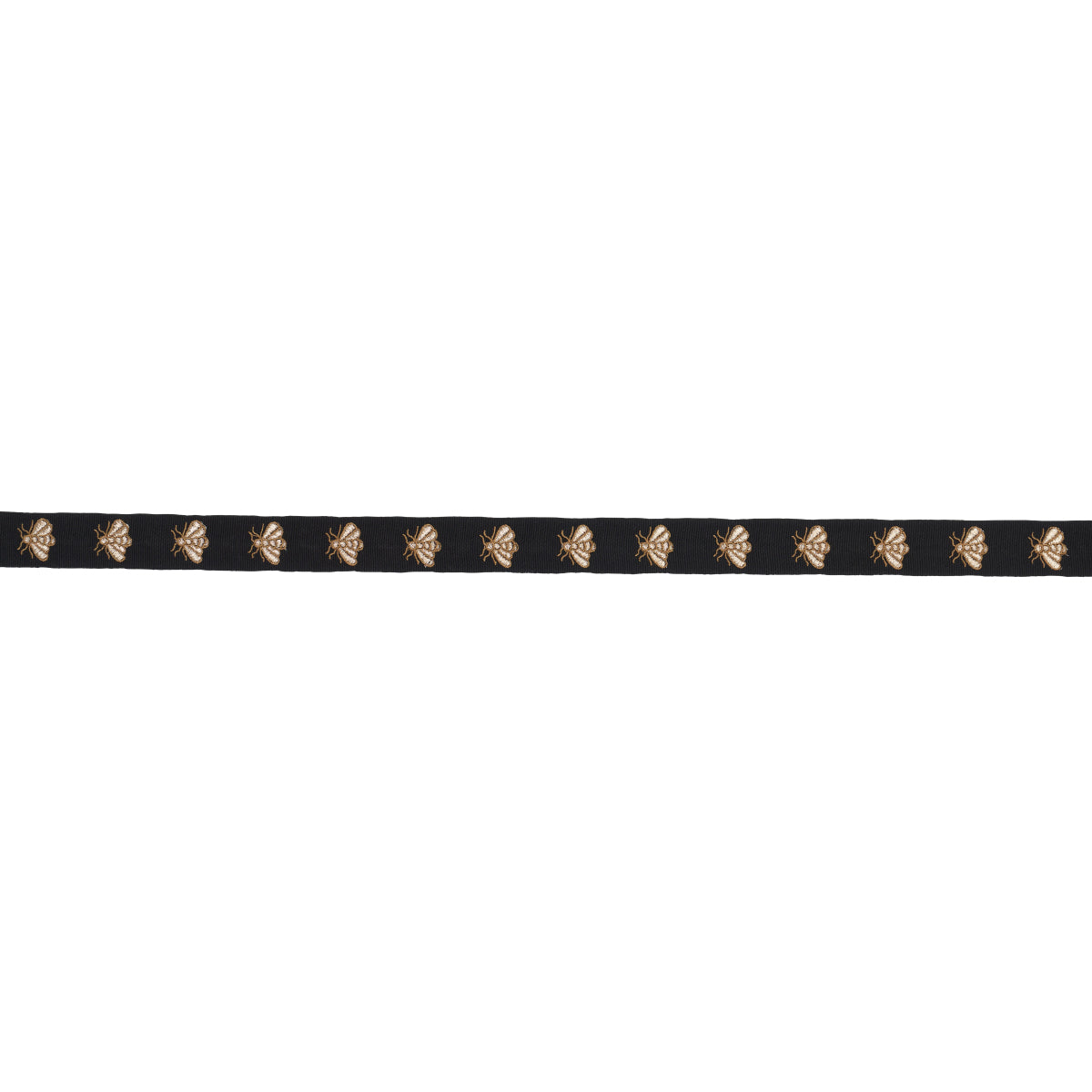 HUBERTS-BEES-TAPE-NOIR-GOLD-SCHUMACHER-83531 - Schumacher Trim