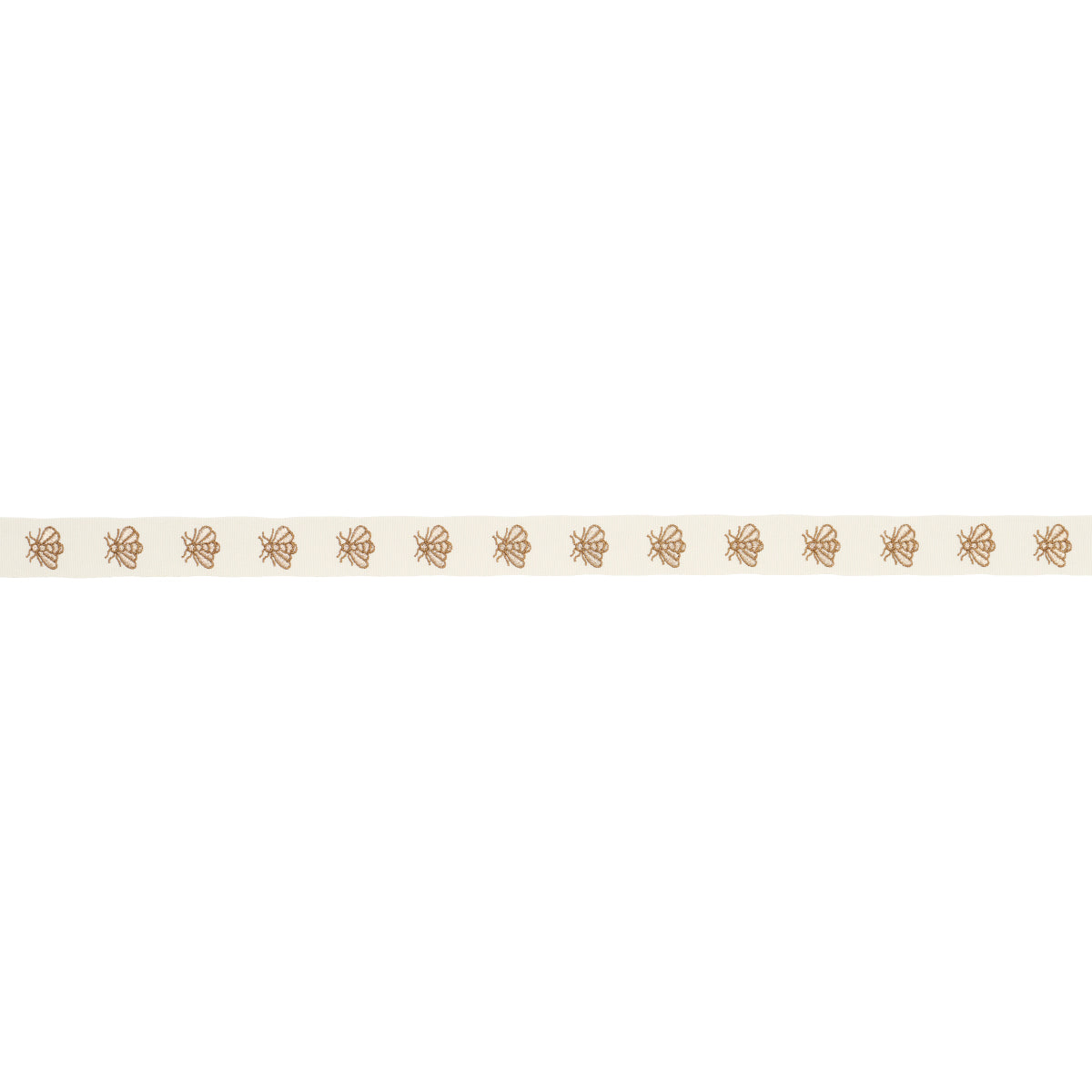 HUBERTS-BEES-TAPE-IVORY-GOLD-SCHUMACHER-83532 - Schumacher Trim