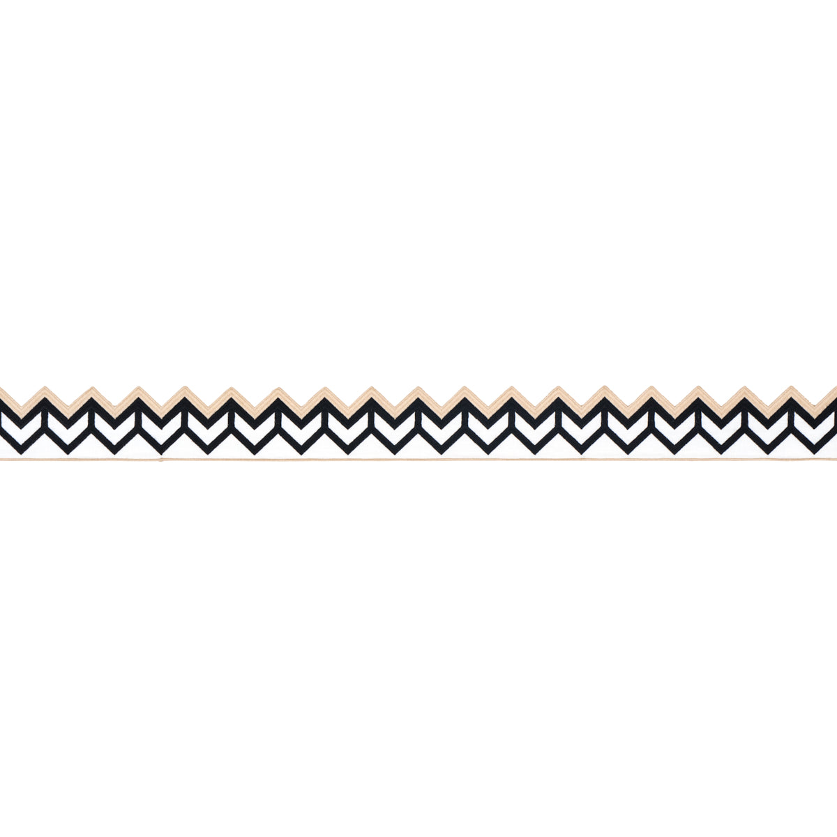 SPARREN-EMBROIDERED-TAPE-BLACK-SCHUMACHER-83610 - Schumacher Trim