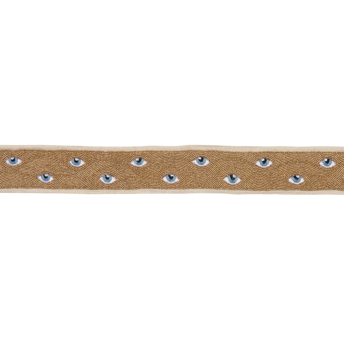 MINDS-EYE-BEADED-TAPE-BLUE-GOLD-SCHUMACHER-83621 - Schumacher Trim