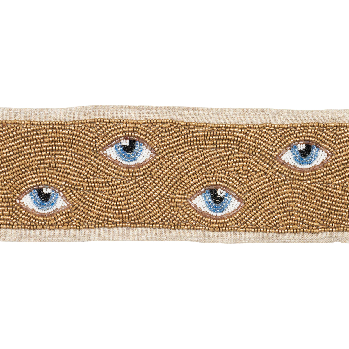 MINDS-EYE-BEADED-TAPE-BLUE-GOLD-SCHUMACHER-83621 - Schumacher Trim