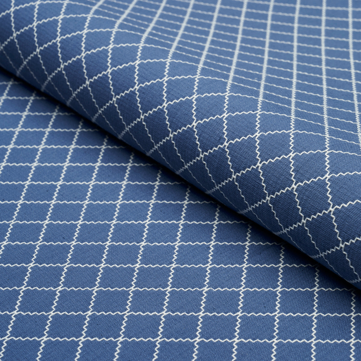 MAGGIE-LATTICE-COBALT-SCHUMACHER-83762 - Schumacher Fabric