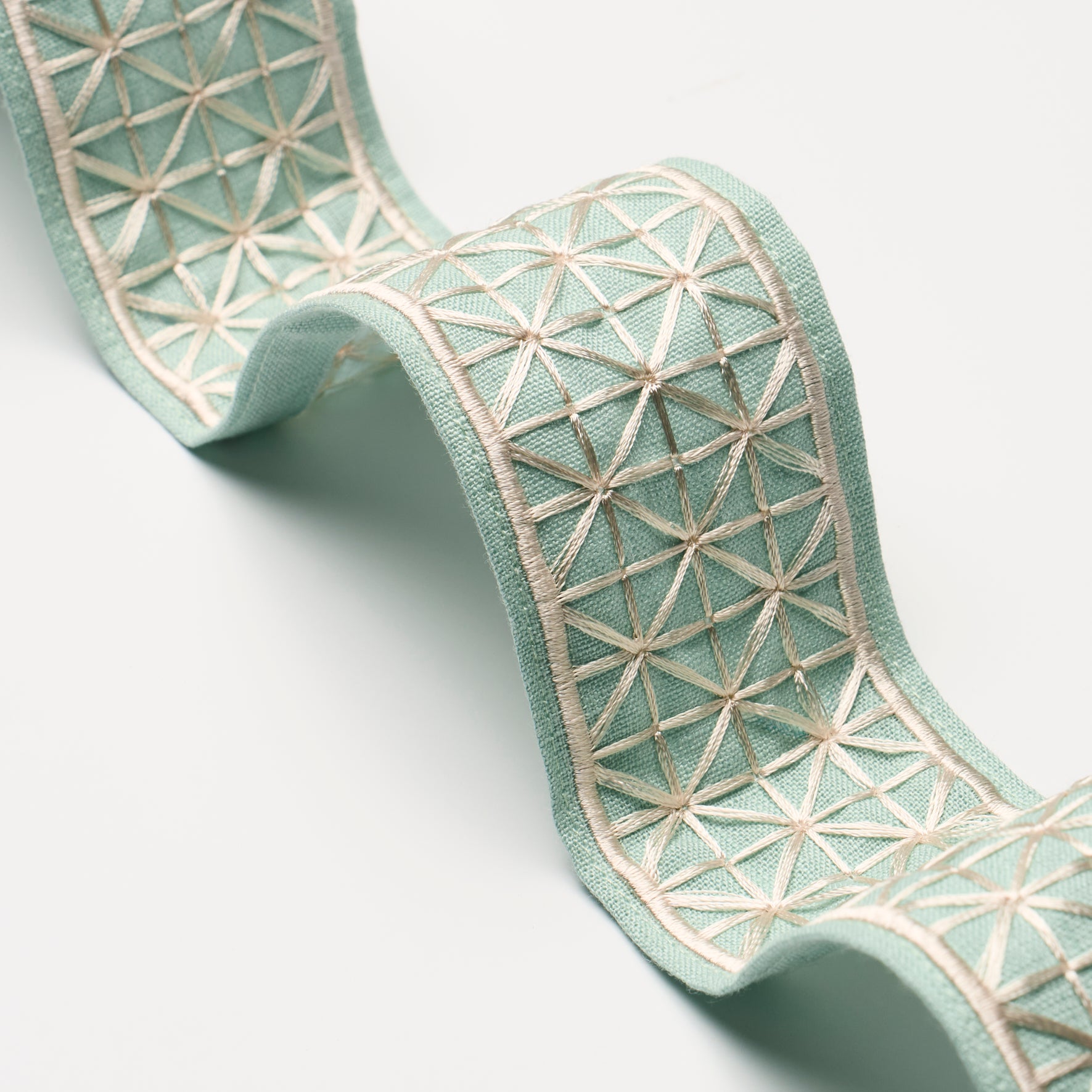 DIRECTOIRE-TAPE-NARROW-TEAL-SCHUMACHER-83852 - Schumacher Trim