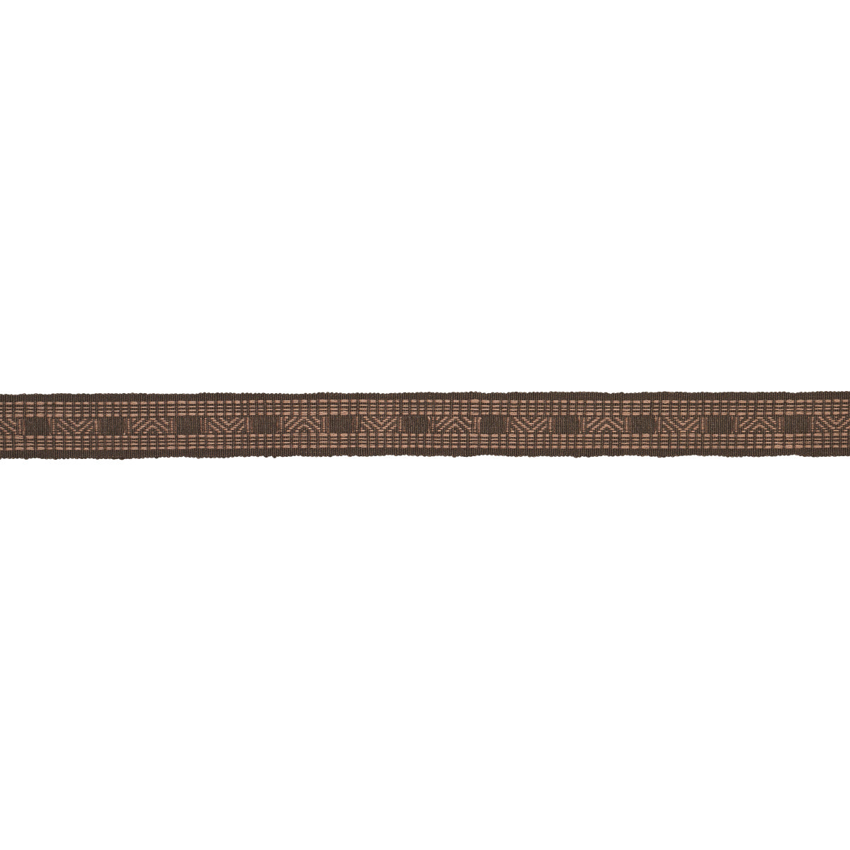 NAEL-LINEN-COTTON-TAPE-CEDAR-BROWN-SCHUMACHER-83982 - Schumacher Trim