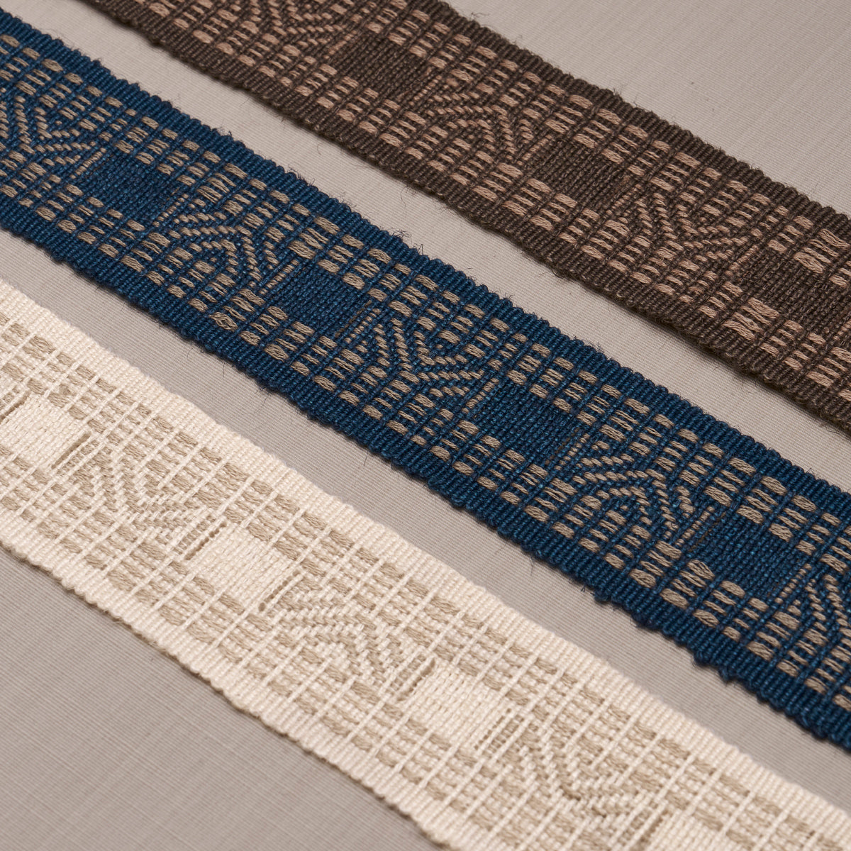 NAEL-LINEN-COTTON-TAPE-CEDAR-BROWN-SCHUMACHER-83982 - Schumacher Trim