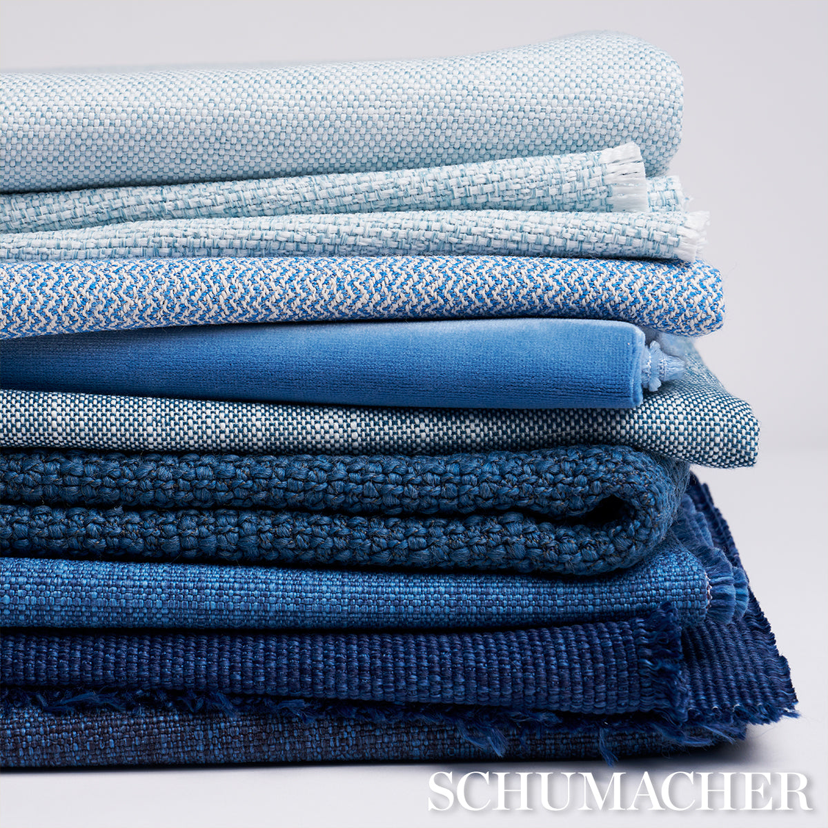 COOPER-INDOOR-OUTDOOR-NAVY-SCHUMACHER-84143 - Schumacher Fabric