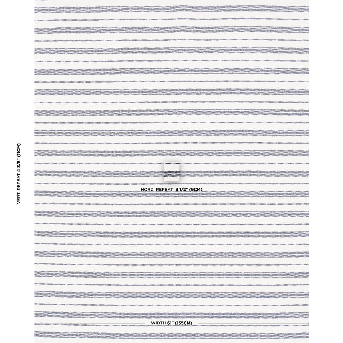 SERRA-MESA-INDOOR-OUTDOOR-STRIPE-NAVY-SCHUMACHER-84270 - Schumacher Tela