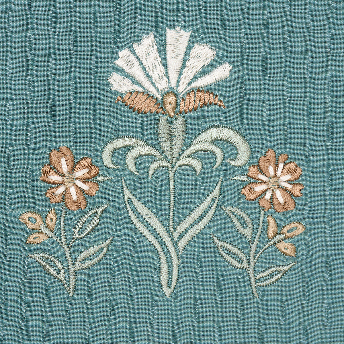 ELMSLIE-EMBROIDERY-TEAL-SCHUMACHER-84370 - Schumacher Tela
