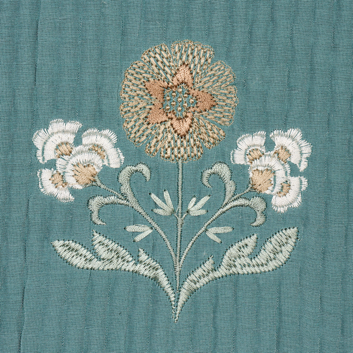 ELMSLIE-EMBROIDERY-TEAL-SCHUMACHER-84370 - Schumacher Tela
