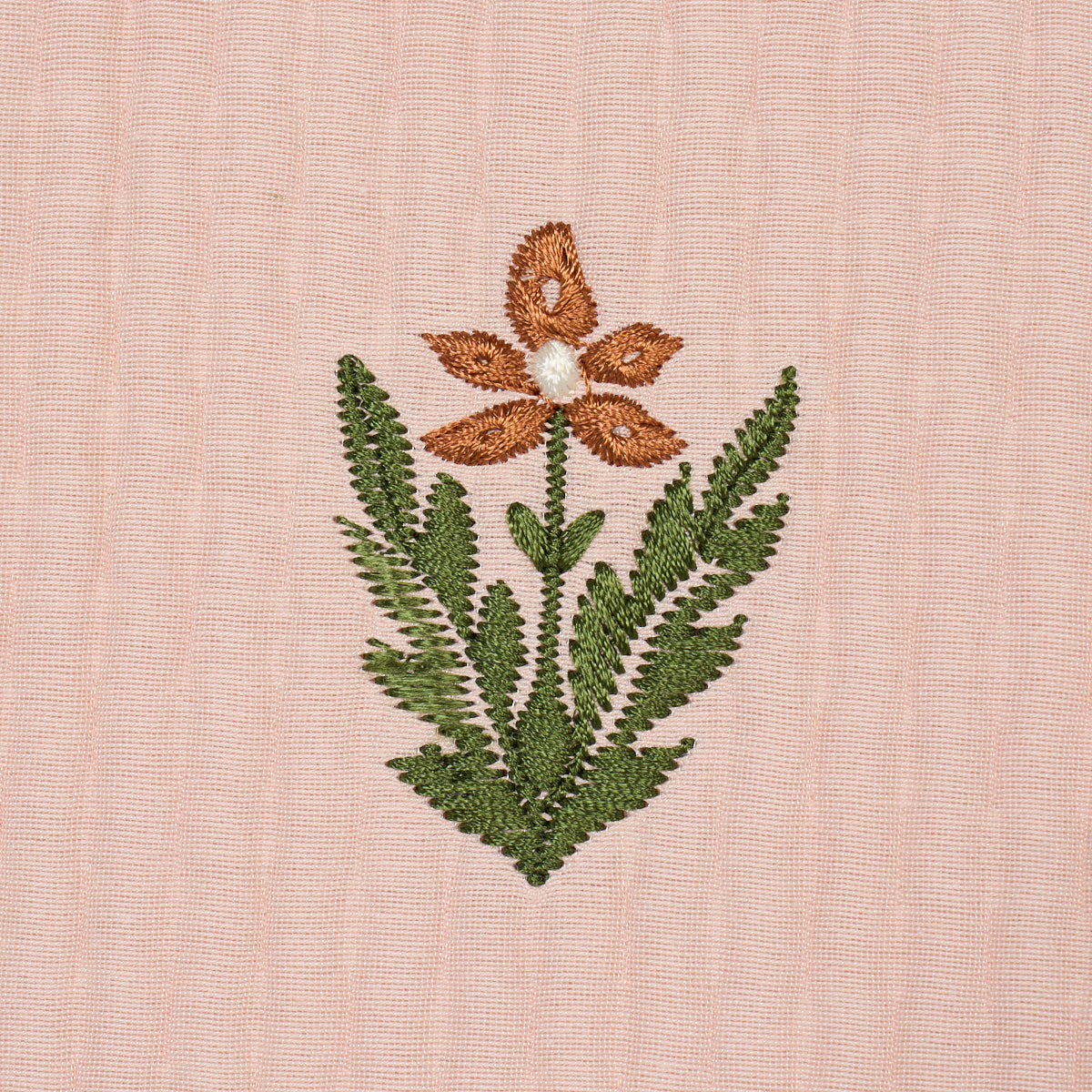 Elmslie Embroidery - Petal - Schumacher 84372 Fabric - Schumacher Fabric