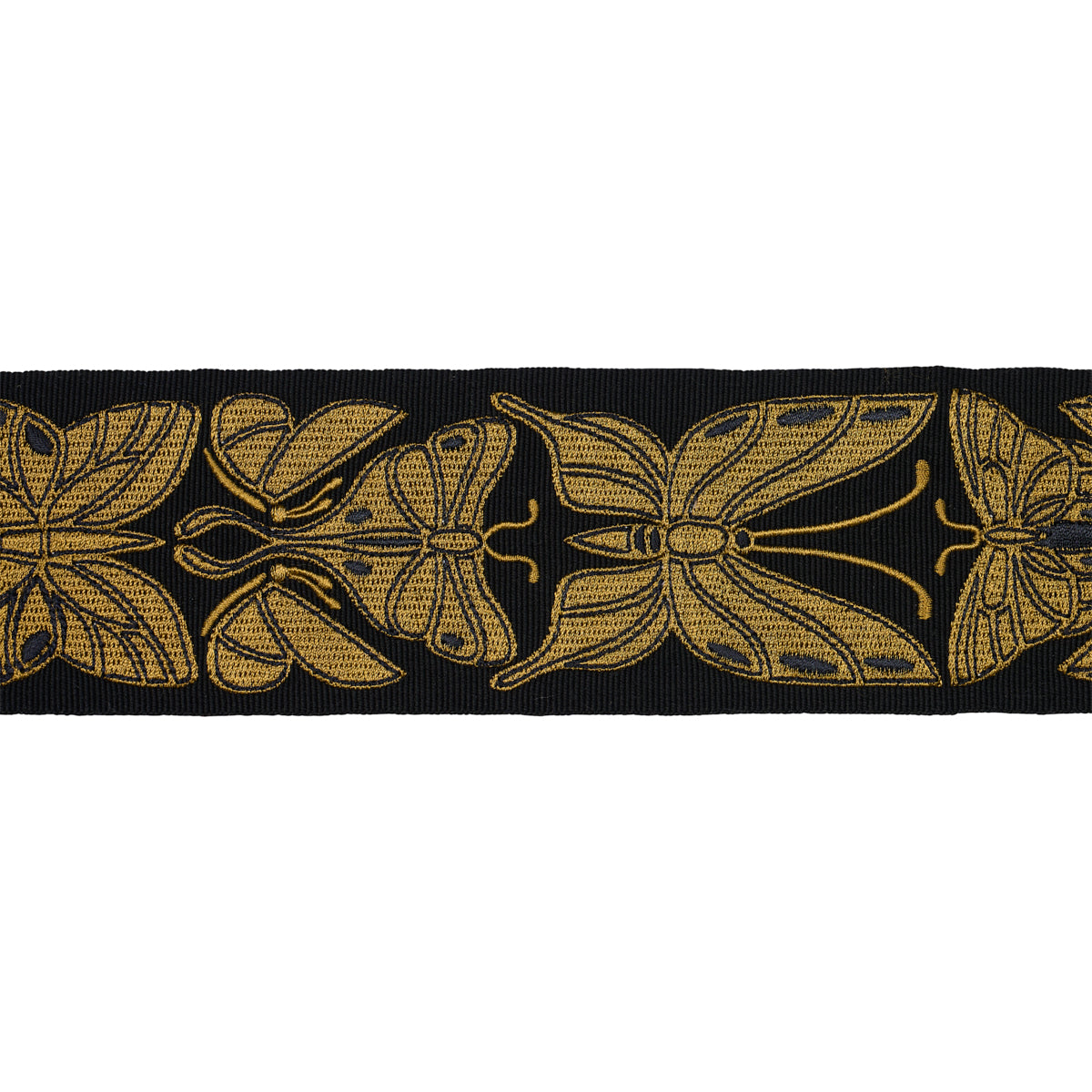 METAMORPHOSIS-TAPE-NOIR-GOLD-SCHUMACHER-84380 - Schumacher Trim