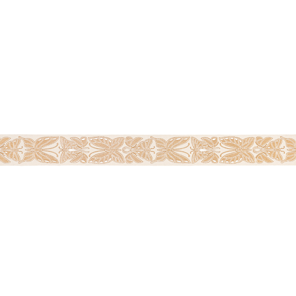 METAMORPHOSIS-TAPE-IVORY-GOLD-SCHUMACHER-84381 - Schumacher Trim