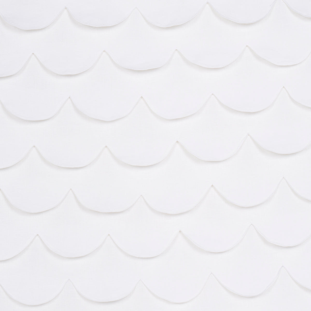 PREP-SCHOOL-HAND-PIECED-SCALLOP-WHITE-SCHUMACHER-84400 - Schumacher Tela