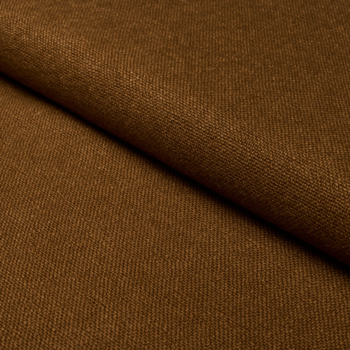Lars Rustic Linen - Bronze - Schumacher 84498 Fabric