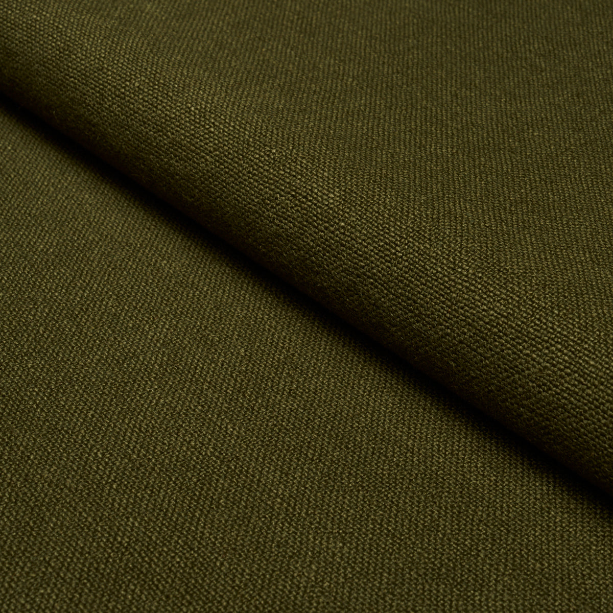 Lars Rustic Linen - Olive - Schumacher 84499 - Schumacher Fabric