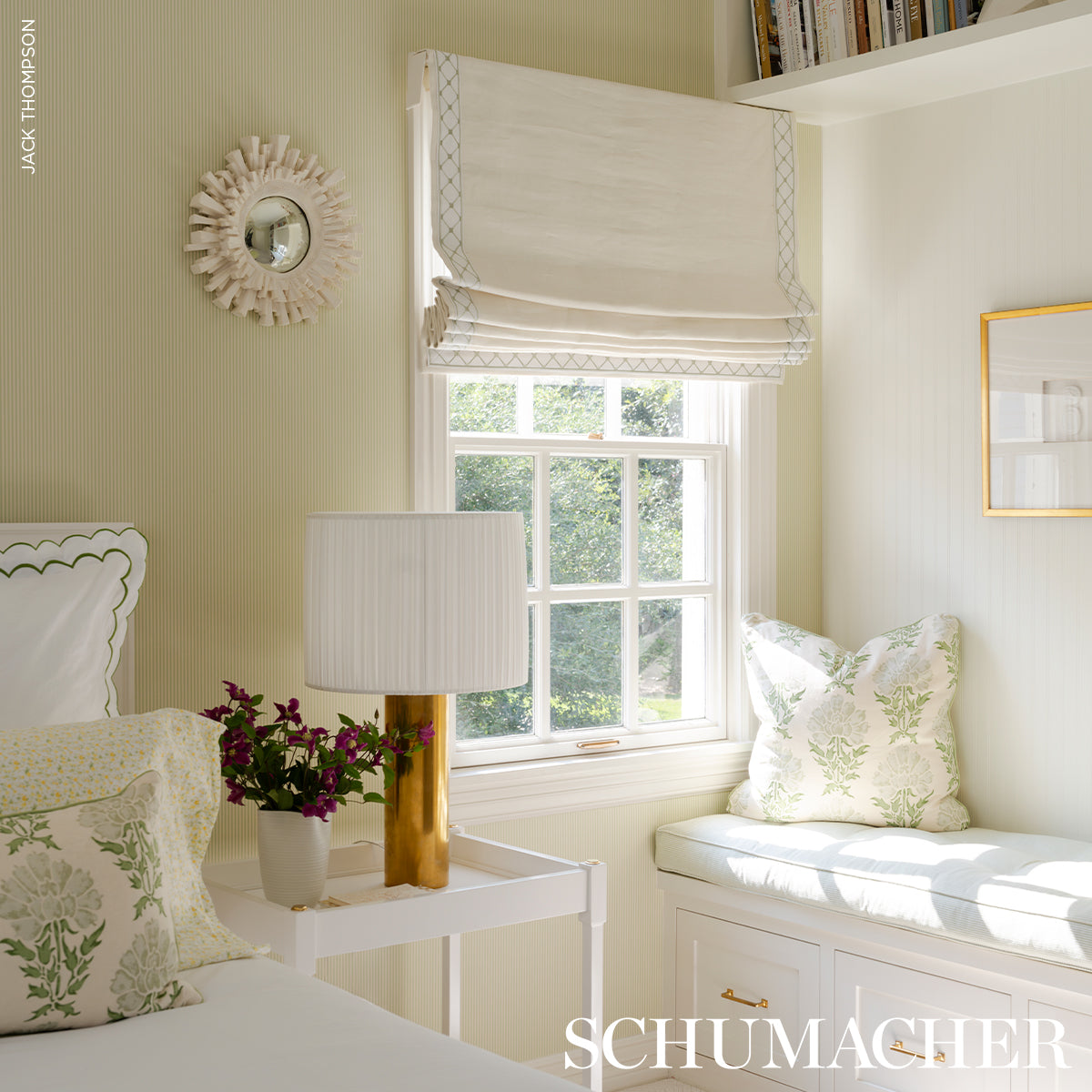 PARISIAN-BAMBOO-PORCELAIN-SCHUMACHER-84602 - Schumacher Trim