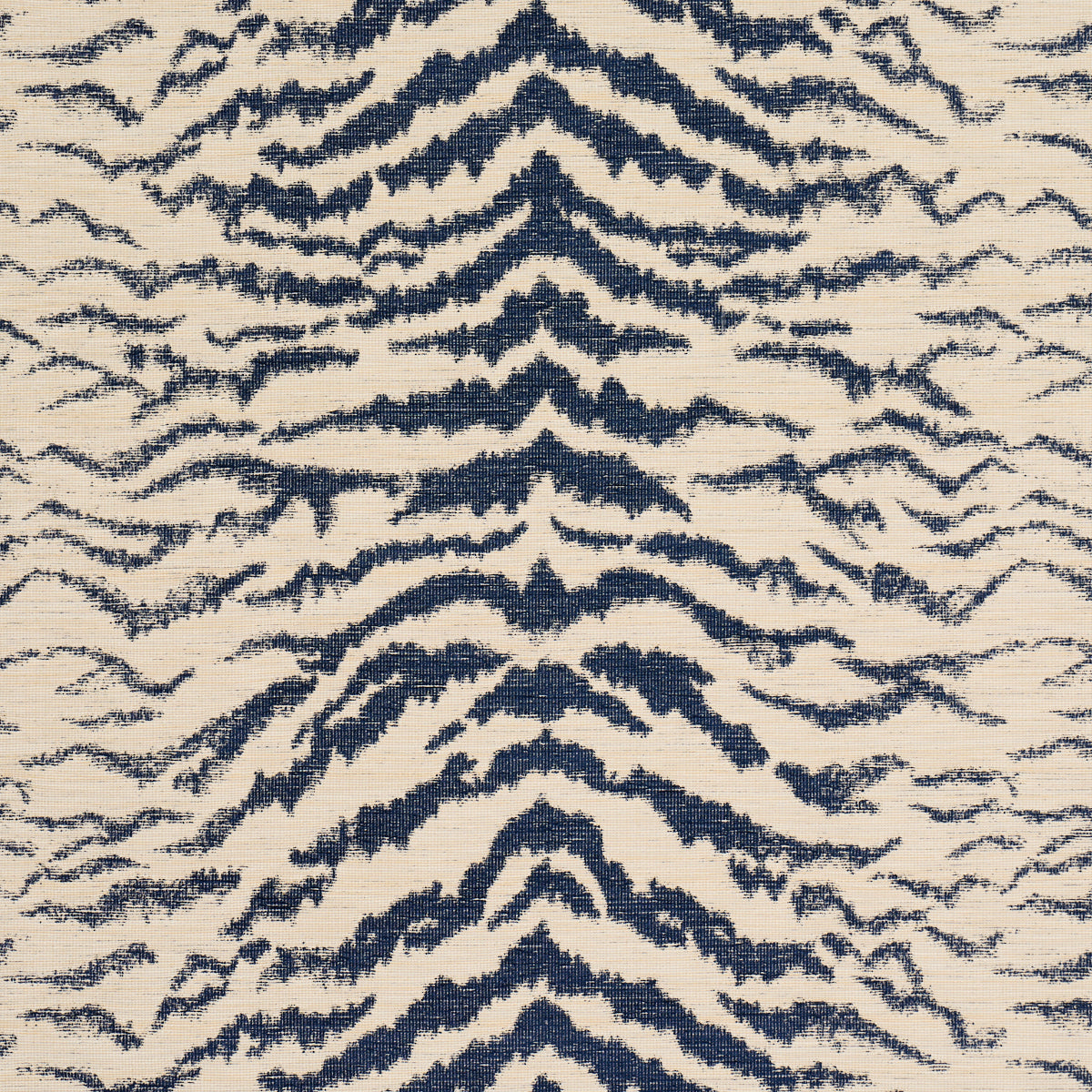SHIVALIK-HILLS-TIGER-INDIGO-SCHUMACHER-84651 - Schumacher Tela