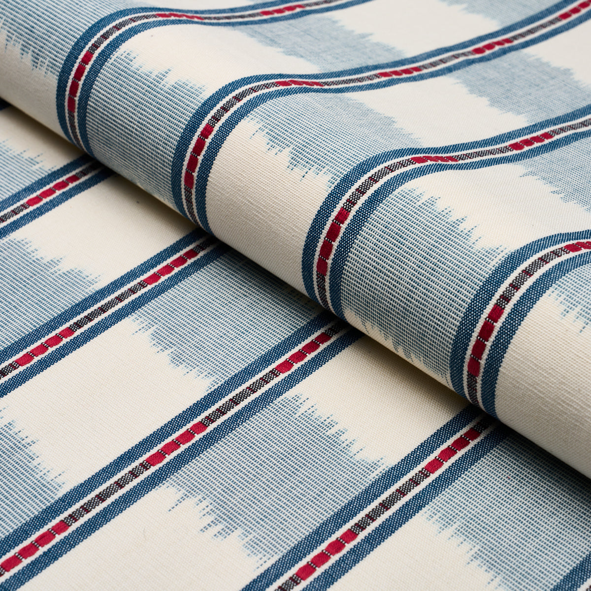 FAYE-IKAT-CHAMBRAY-SCHUMACHER-84712 - Schumacher Fabric