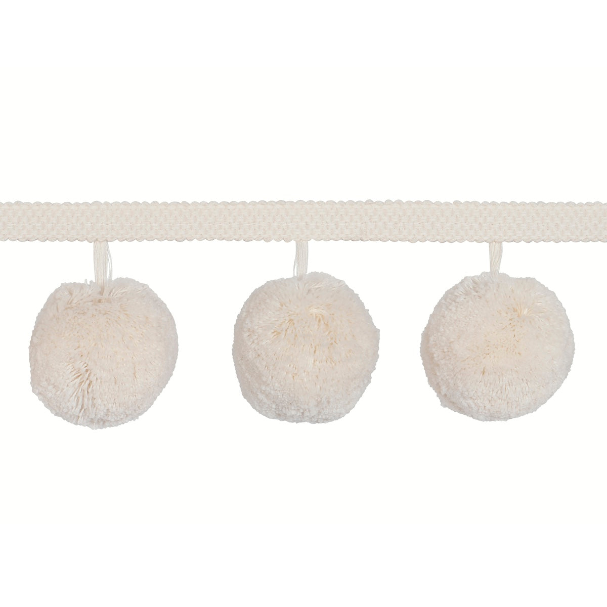 POM-POM-TRIM-IVORY-SCHUMACHER-84770 - Schumacher Recortar