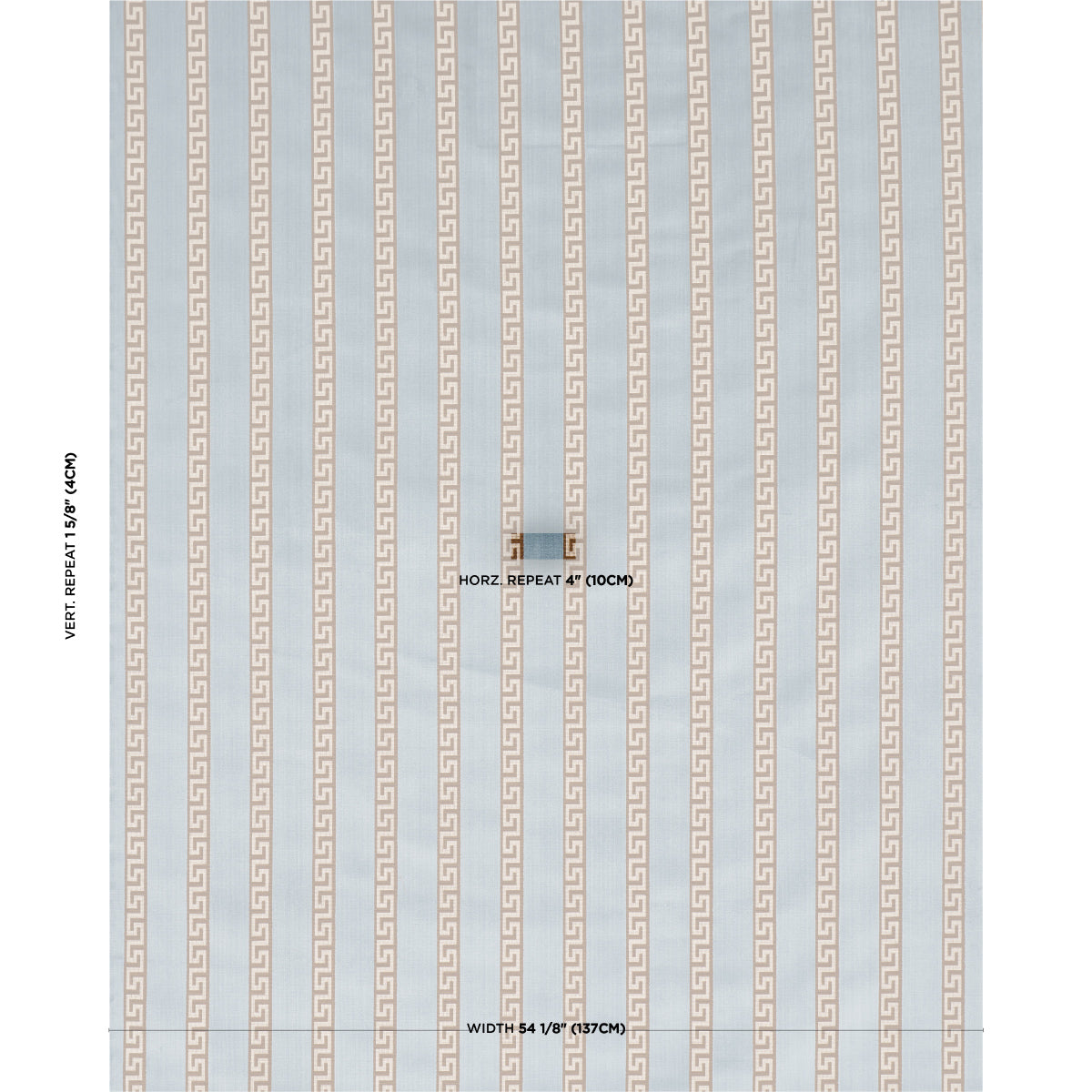 Darius Velvet Stripe - Aquamarine - Schumacher 84851 Fabric - Schumacher Fabric