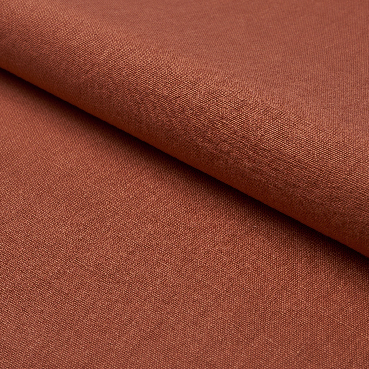 Jumi Stonewashed Linen - Terracotta - Schumacher 84904 Fabric - Schumacher Fabric