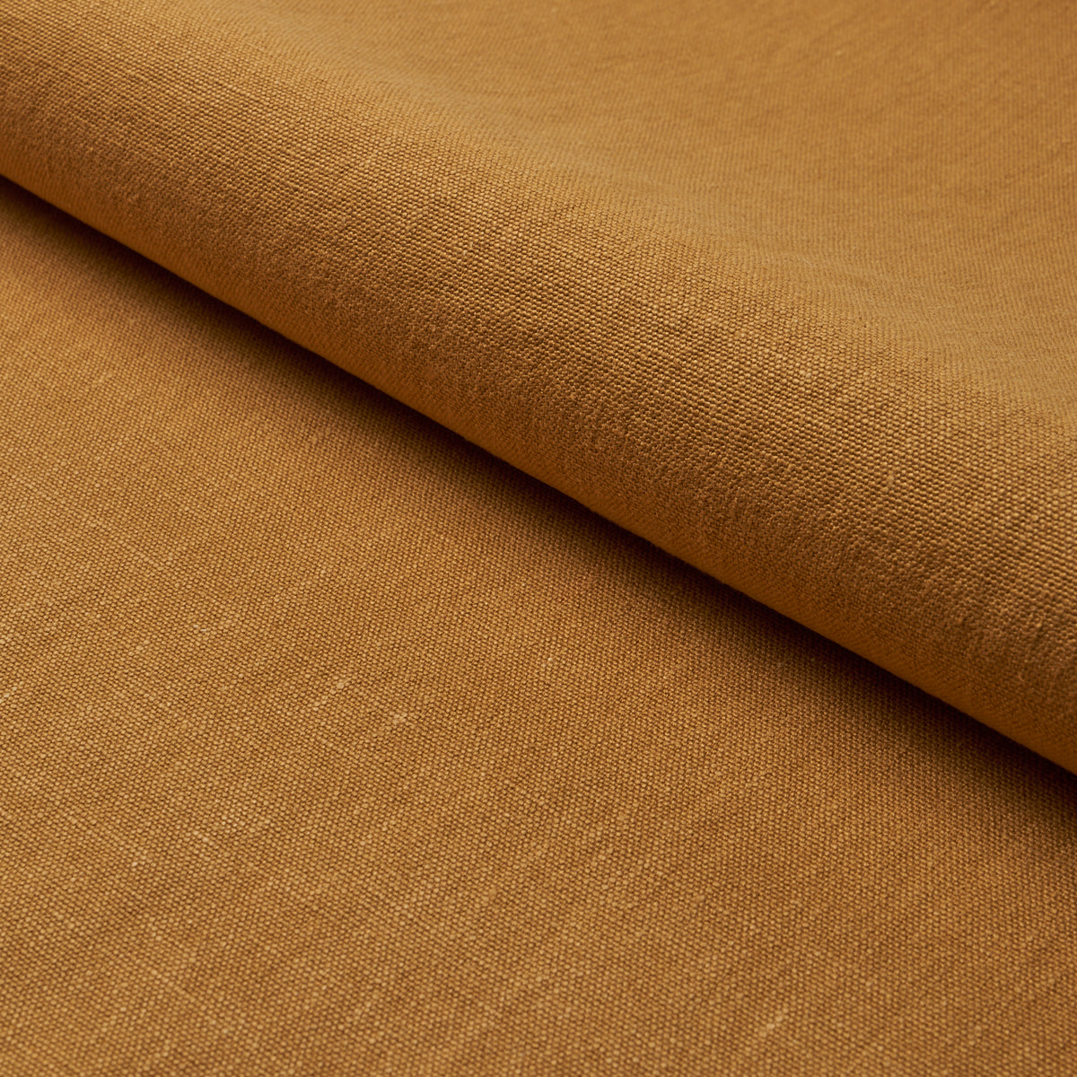 Jumi Stonewashed Linen - Ochre - Schumacher 84905 Fabric - Schumacher Fabric