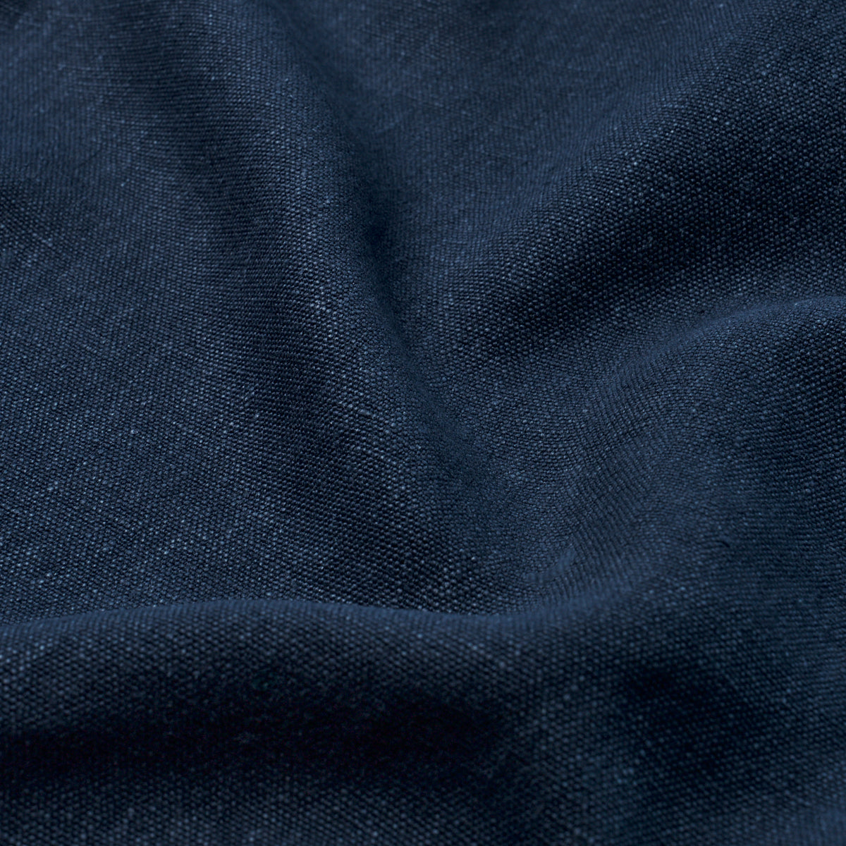 Jumi Stonewashed Linen - Navy - Schumacher 84910 Fabric - Schumacher Fabric