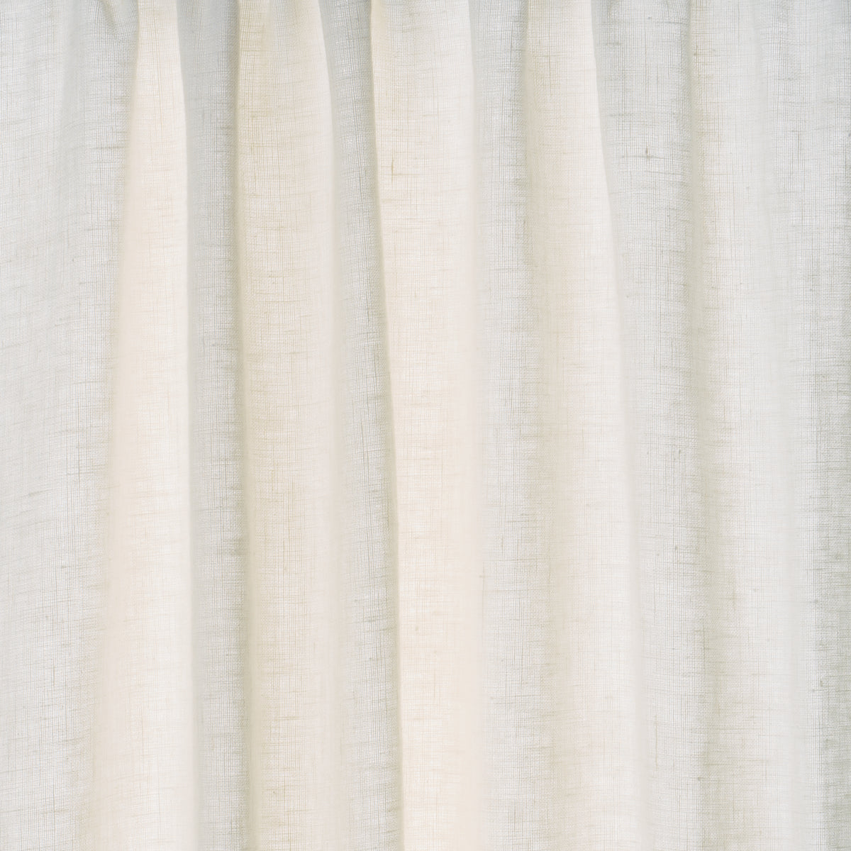 Leslie Stonewashed Sheer - Ivory - Schumacher 84931 Fabric - Schumacher Fabric