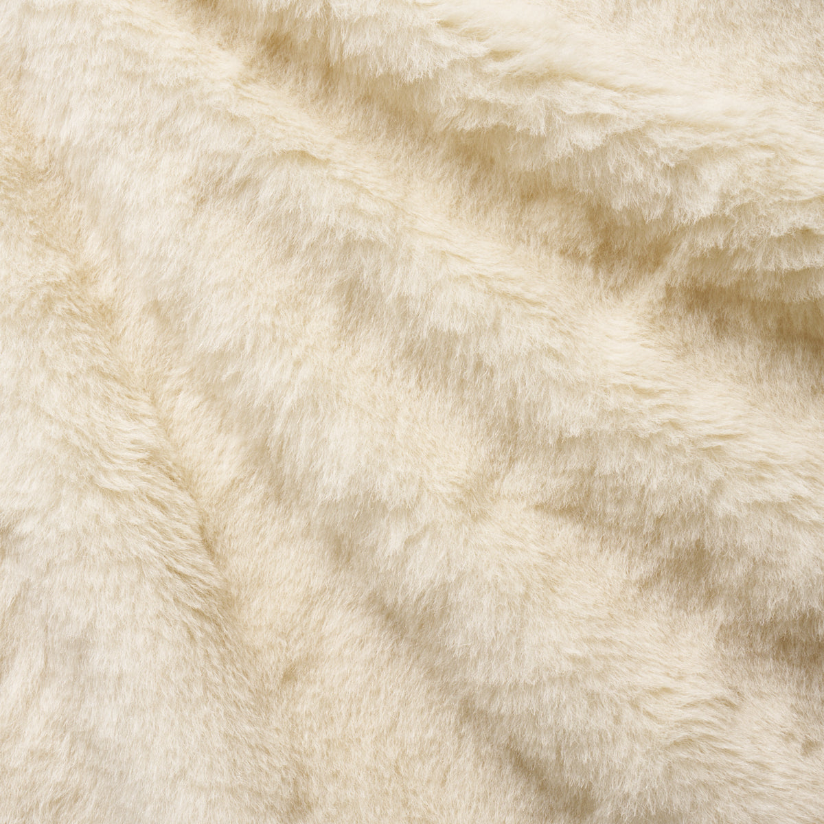 Stratton Faux Fur - Ivory - Schumacher 85322 Fabric - Schumacher Fabric