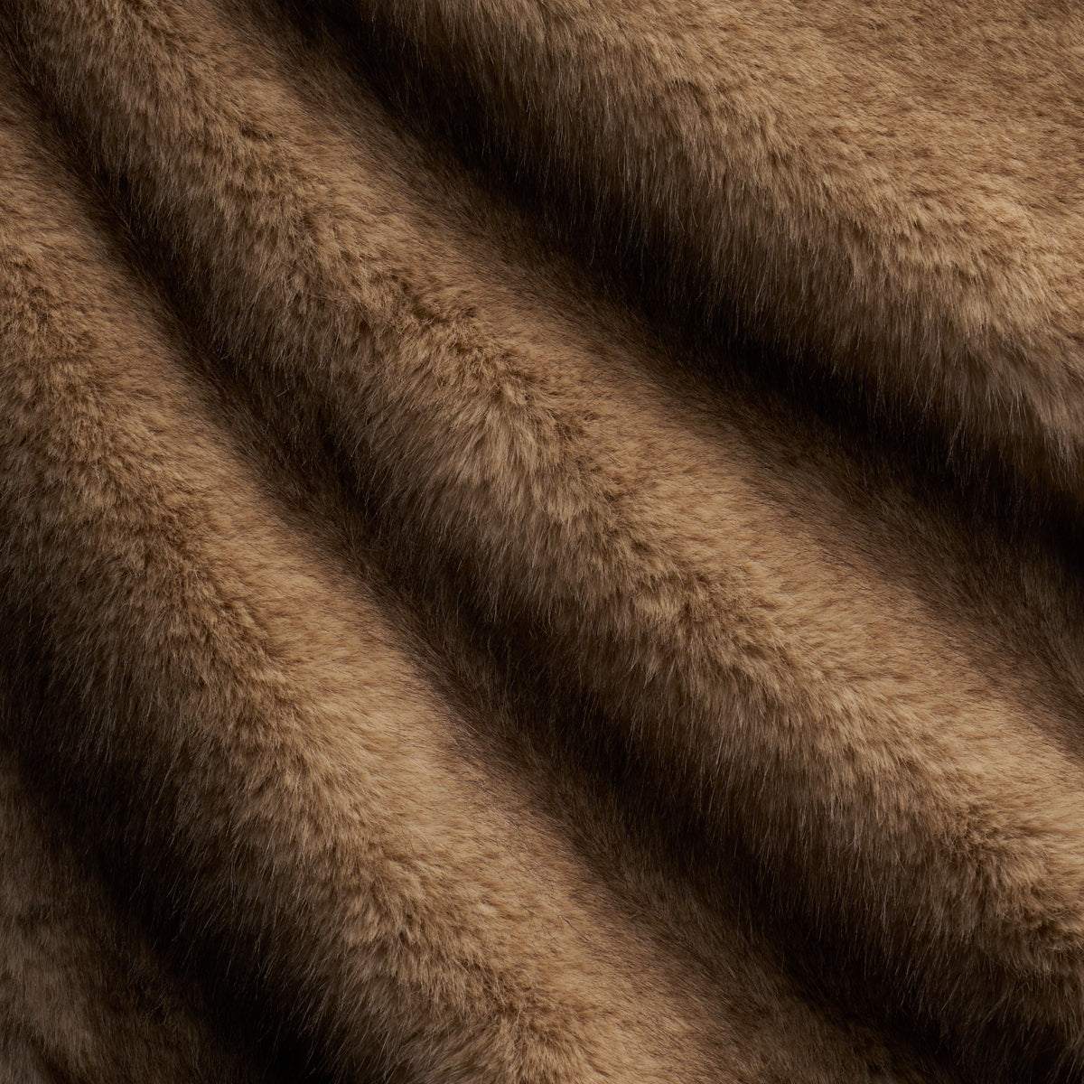 Erikson Faux Fur - Umber - Schumacher 85330 Fabric - Schumacher Fabric