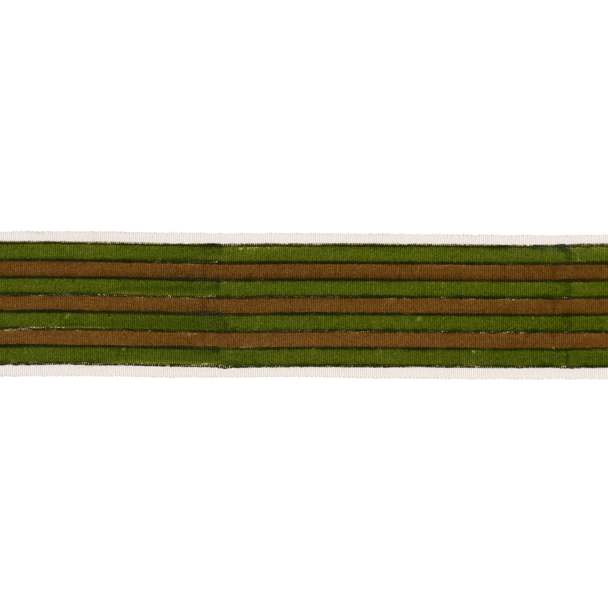 ARYA-STRIPE-HAND-BLOCK-TRIM-GREEN-SCHUMACHER-85432 - Schumacher Trim