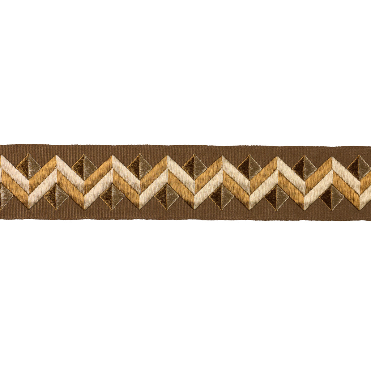 ZIGZAG-MODERNE-TAPE-TIGERS-EYE-SCHUMACHER-85581 - Schumacher Recortar