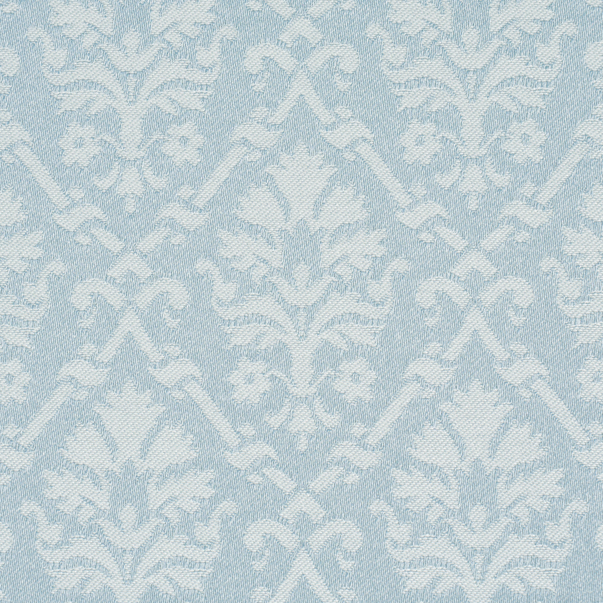 Grant Damask - Robin'S Egg - Schumacher 85722 Fabric - Schumacher Fabric
